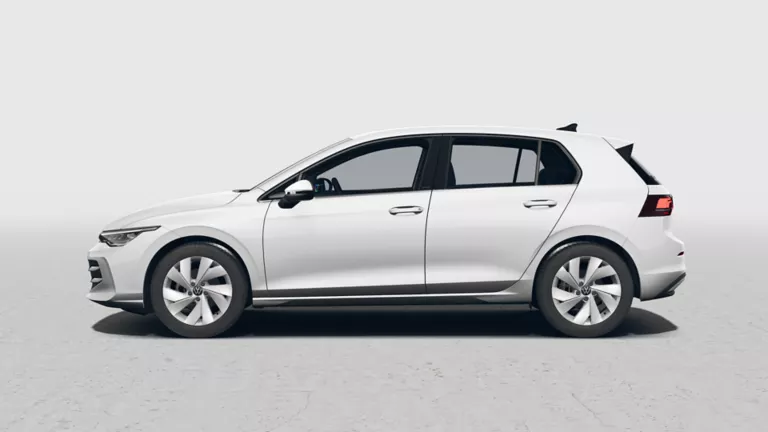 Seitenansicht VW Golf