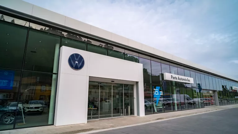 Una imagen de la ubicación del concesionario