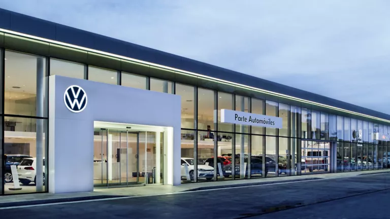 Una imagen de la ubicación del concesionario