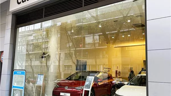 Una imagen de la ubicación del concesionario