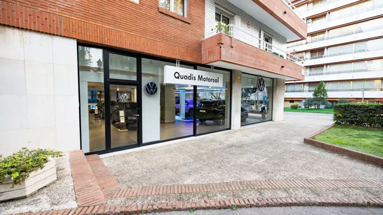 Una imagen de la ubicación del concesionario