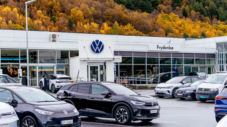 Bildet som viser forhandler sin lokasjon