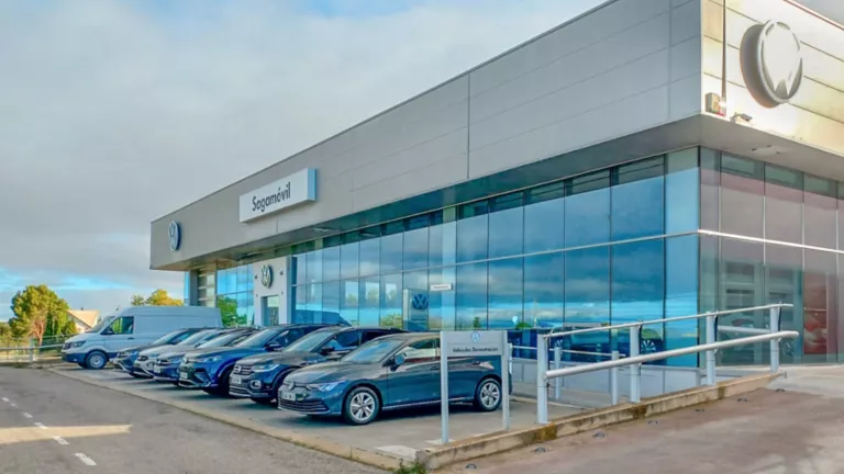 Una imagen de la ubicación del concesionario