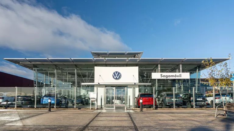 Una imagen de la ubicación del concesionario