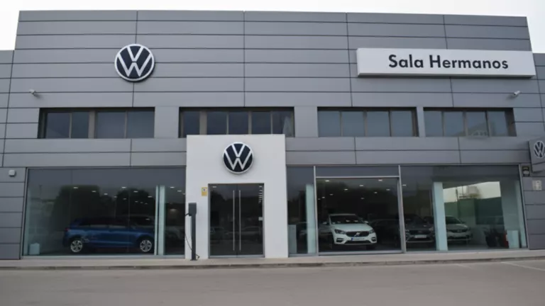 Una imagen de la ubicación del concesionario