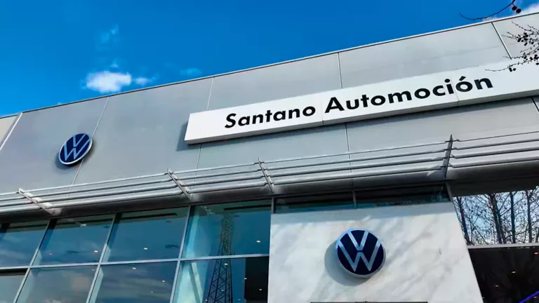 Imagen de la fachada de un dealer Volkswagen