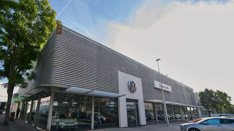 Una imagen de la ubicación del concesionario