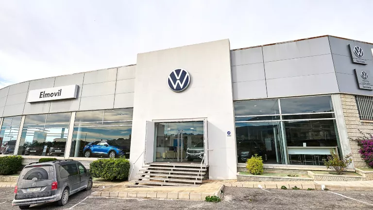 Una imagen de la ubicación del concesionario