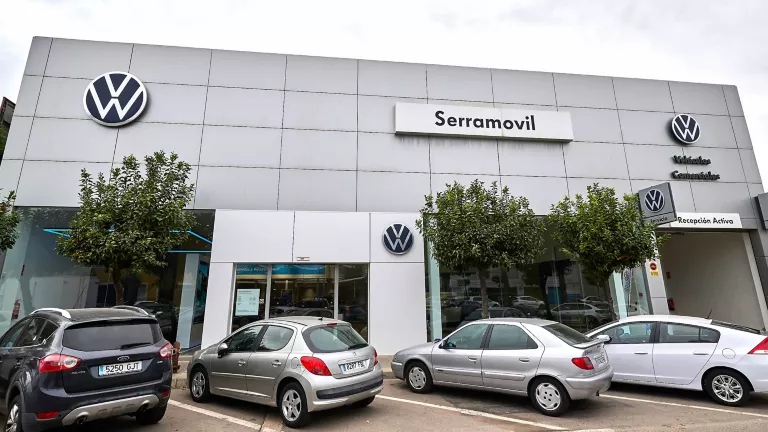 Una imagen de la ubicación del concesionario