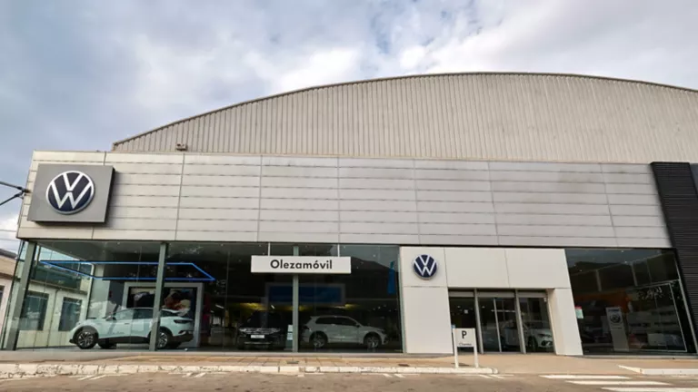 Una imagen de la ubicación del concesionario