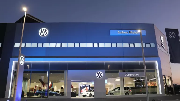 Una imagen de la ubicación del concesionario