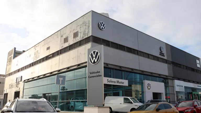 Una imagen de la ubicación del concesionario