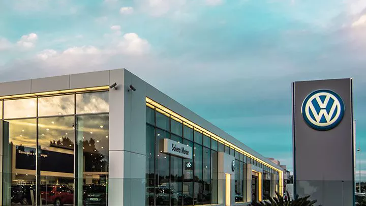 Una imagen de la ubicación del concesionario