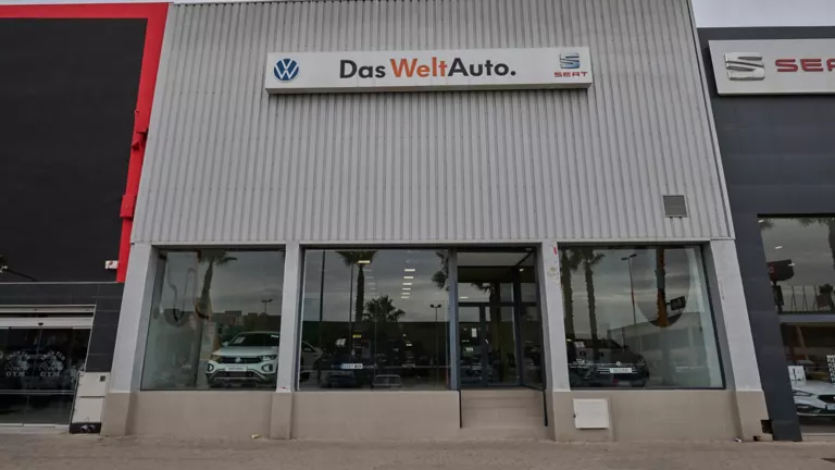 Una imagen de la ubicación del concesionario