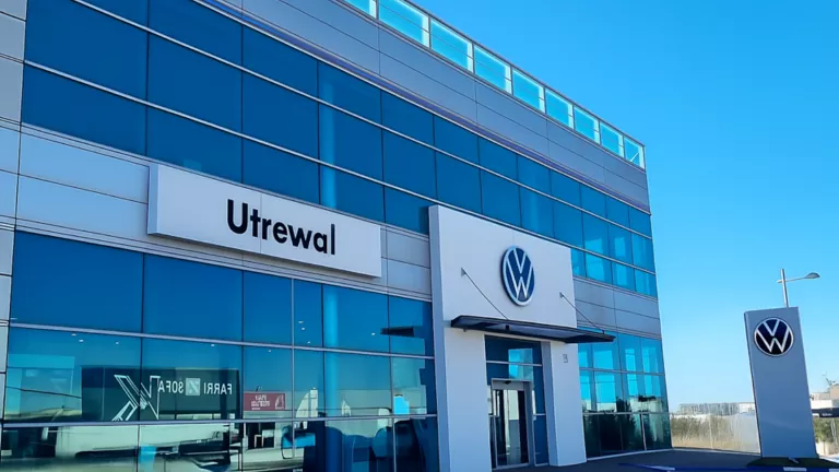 Una imagen de la ubicación del concesionario