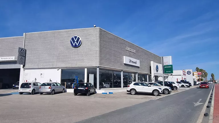 Una imagen de la ubicación del concesionario