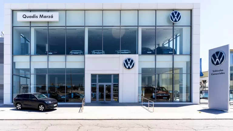 Una imagen de la ubicación del concesionario