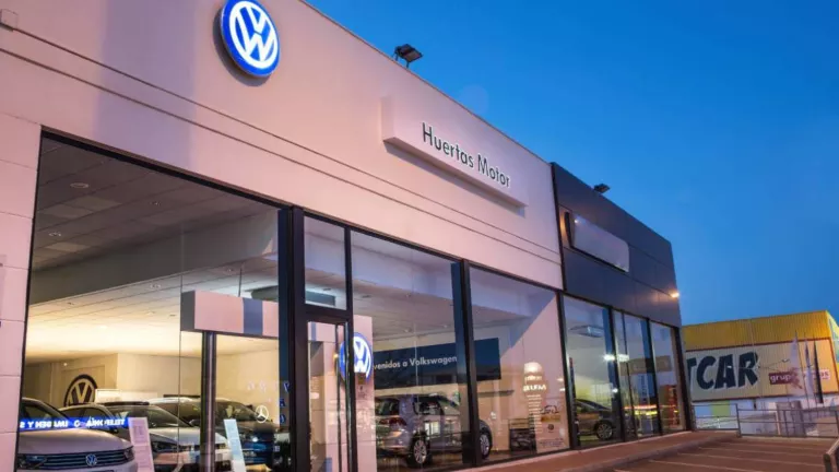 Una imagen de la ubicación del concesionario