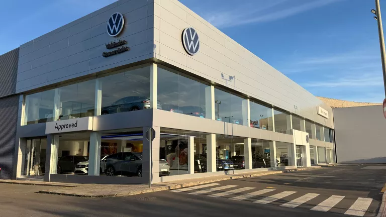 Una imagen de la ubicación del concesionario