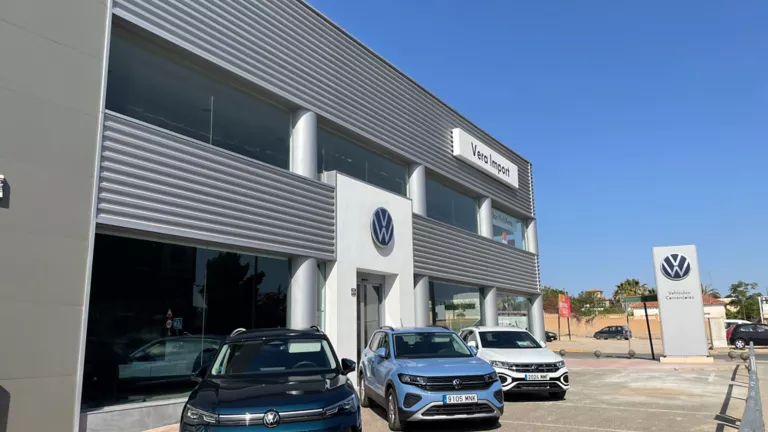 Una imagen de la ubicación del concesionario