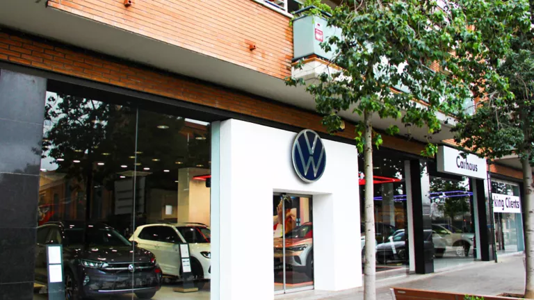 Una imagen de la ubicación del concesionario