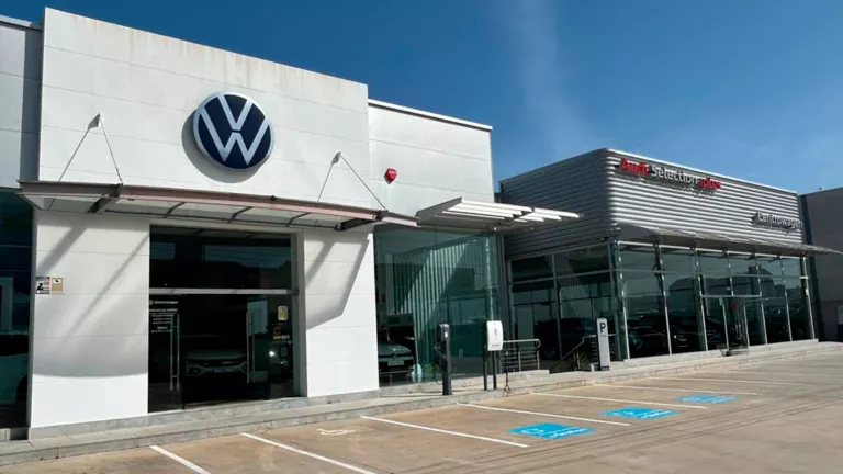 Una imagen de la ubicación del concesionario