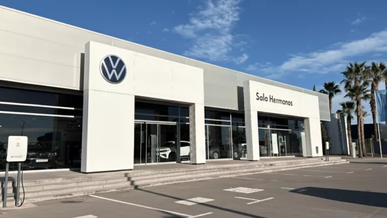 Una imagen de la ubicación del concesionario