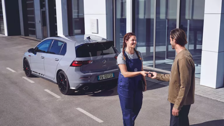 Una foto della posizione del rivenditore