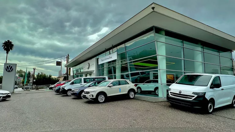 Εξωτερική φωτογραφία της αντιπροσωπειάς VW