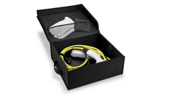 Folding box for electric charging cable
