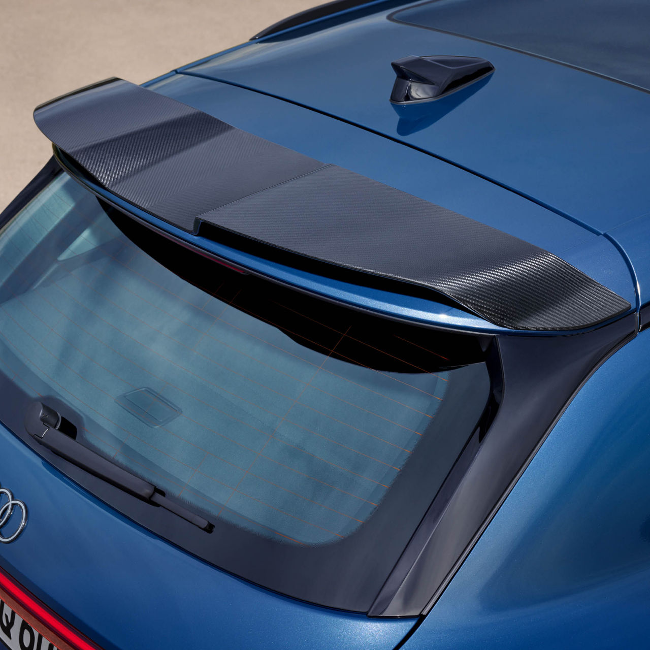 Roof edge spoiler