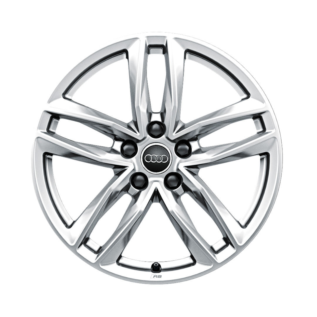 Rim, Audi Sport, 5-twin-spoke with RS lettering