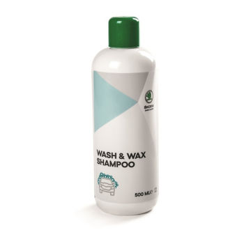 Washing & waxing shampoo