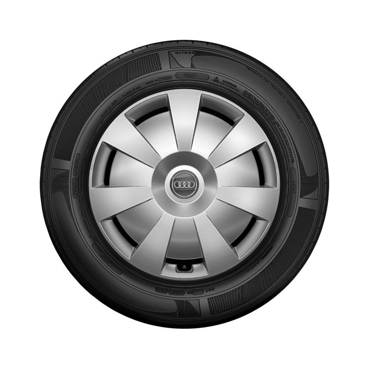 Steel wheel with full wheel cover - Audi Original Accessories Germany
