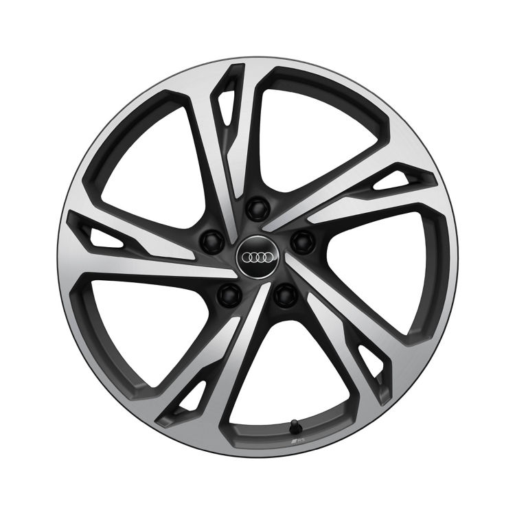 Cerchio Audi Sport, 5 razze doppie sfasate