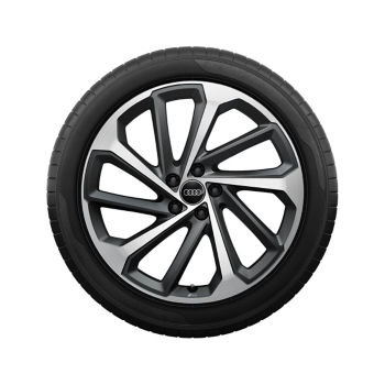 Audi Sport wheel, 5-twin-spoke twist with RS lettering