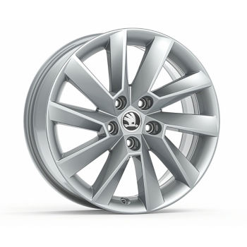 17" Light alloy wheel STRATOS                                                              in silver design