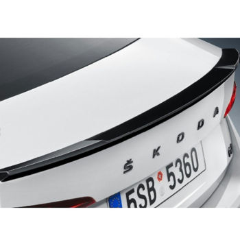 Tailgate spoiler - black metallic
