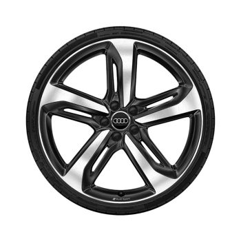 Wheel, Audi Sport, 5-spoke blade
