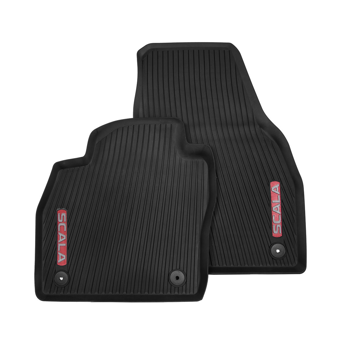 All-weather interior mats – red / front