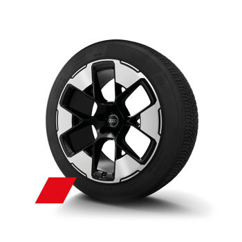 Roue Audi Sport à 6 branches plates