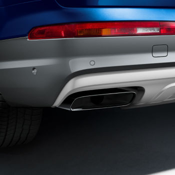 Sport tailpipe trims - Audi Original Accessories Germany 