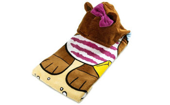 Girls Hooded Bath Towel