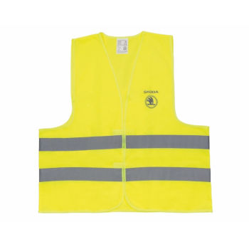 Reflective safety vest - yellow