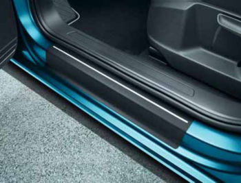 Protective film for the sill rail