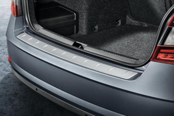 Protective-decorative strip                                                                                for the loading edge – silver