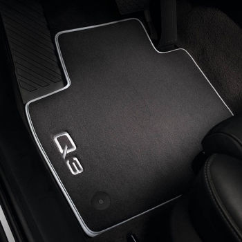 Premium textile floor mats