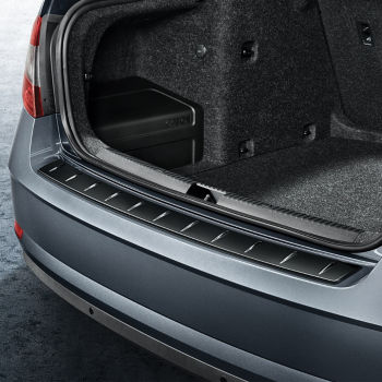 Protective-decorative strip                                                                                  for the loading edge – black