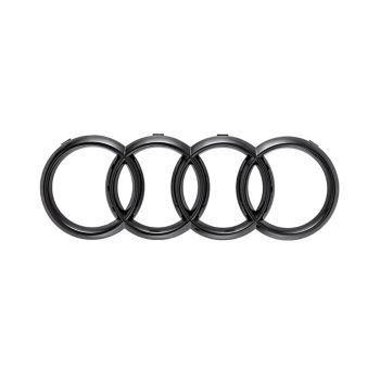 Audi rings in black