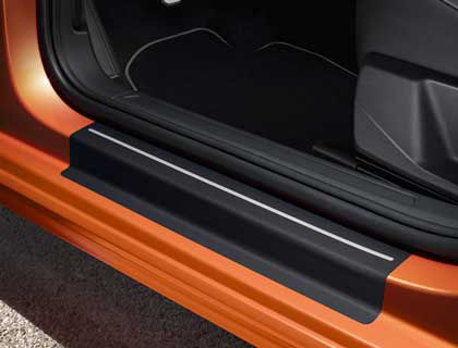 Protective film for the sill rail